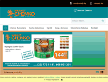 Tablet Screenshot of chemko.pl